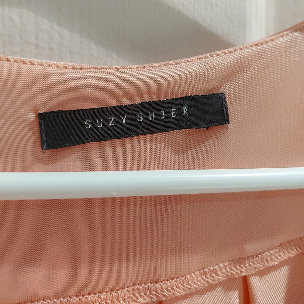 Suzy Shier | Draped Sleeveless Top - Picture 3 of 7